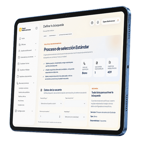 Publicación y distribución de ofertas de empleo con OpenReferences.